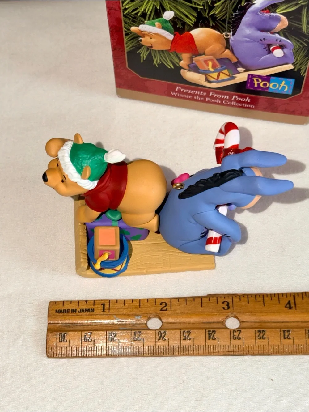 Hallmark Keepsake Presents From Pooh Ornament 1999 Winnie the Pooh Eeyore Disney